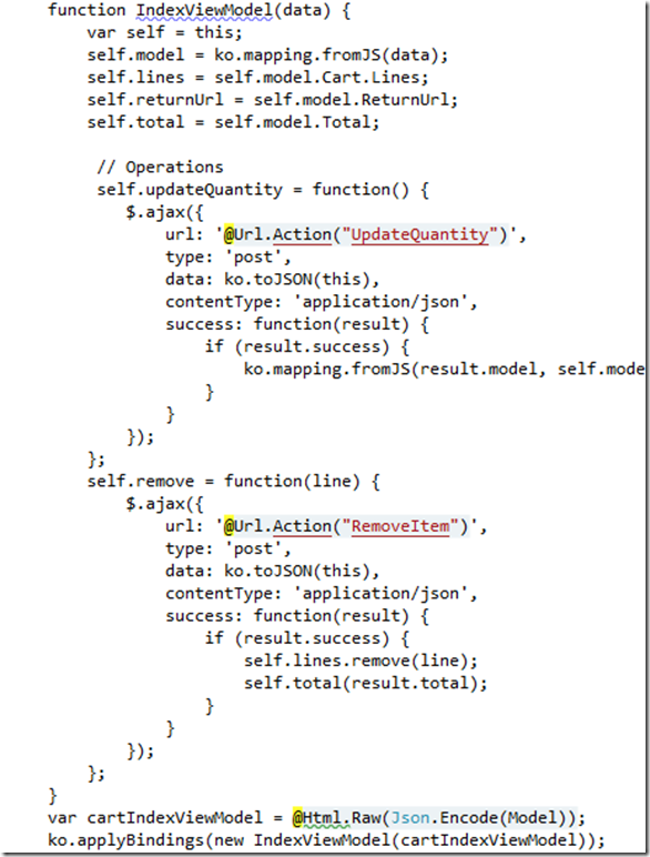 cart script