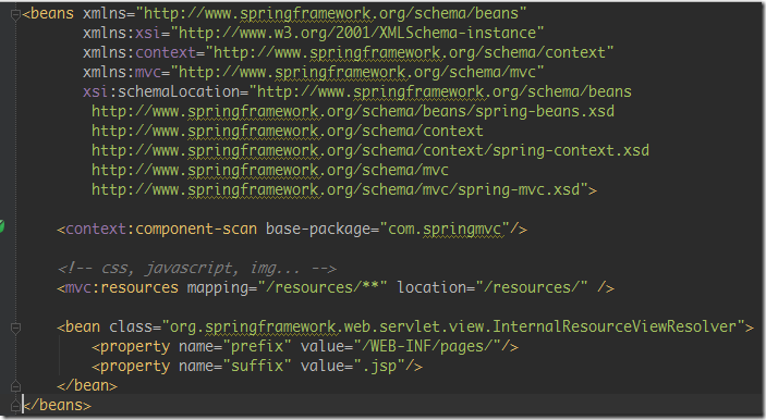 mvc-dispatcher-servlet